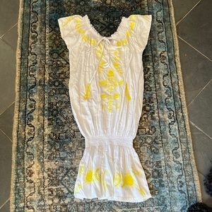 SKEMO***Yellow Summer cover up.  NWT